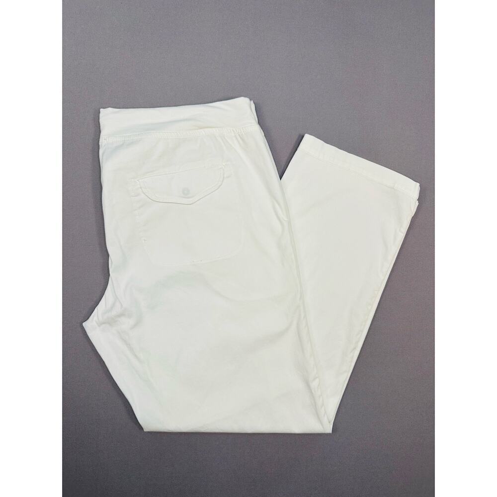 XCVI Stretch Drawstring Waist Straight Leg Pants Size XL